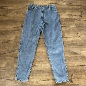 Levi's 551 Jeans Womens 14 Long Blue Relaxed Fit Tapered Leg High Rise Denim